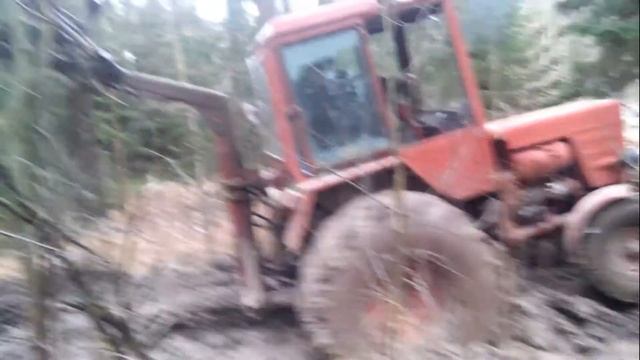 Т-25 поездка по дрова смотреть онлайн