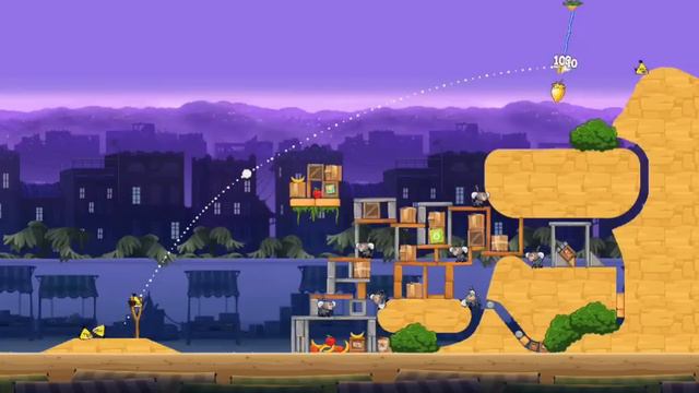 Angry Birds Rio Strawberry #6 Walkthrough Level 8 (13-8) смотреть онлайн