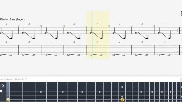 Korn Pretty BASS GUITAR TAB смотреть онлайн