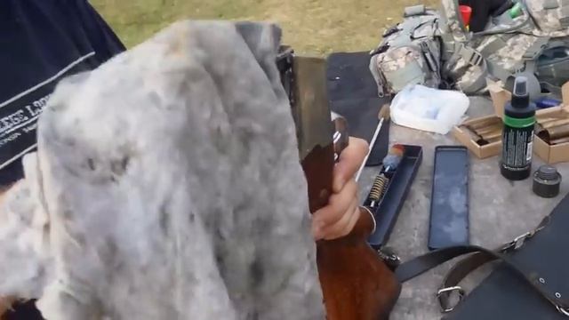 ТОЗ-34 и дымарь. Стреляем и чистим. смотреть онлайн