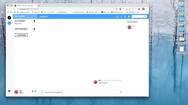 SlackQL - A Slack clone application смотреть онлайн