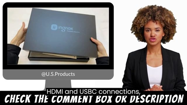 ingnok 16-inch portable monitor review: the perfect second screen for your laptop смотреть онлайн