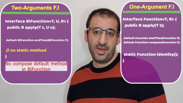 43- Java 8 Tutorial - Difference between Functional Interfaces with one and two arguments смотреть онлайн