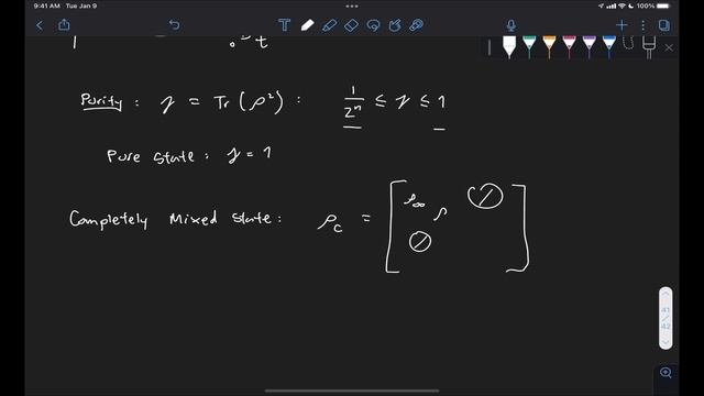 Off-Diagonal Elements of the Density Matrix & State Purity смотреть онлайн