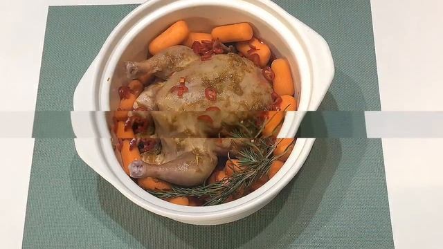 Циплёнок в имбирно-апельсиновом маринаде смотреть онлайн