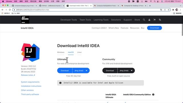 Compose 教學【從零開始學 Compose for Desktop 程式設計】IntelliJ IDEA 整合式開發環境安裝介紹篇 | HKT線上教室 смотреть онлайн