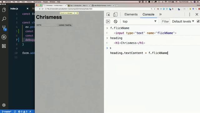 Day 2 - Morning, part 8: Reading values from form inputs - XTBC 2018 Session 3 смотреть онлайн