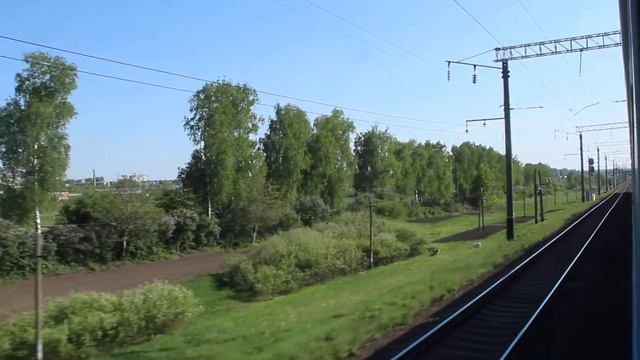Вид из окна: перегон о.п. Стадница - Винница (ЮЗЖД) смотреть онлайн