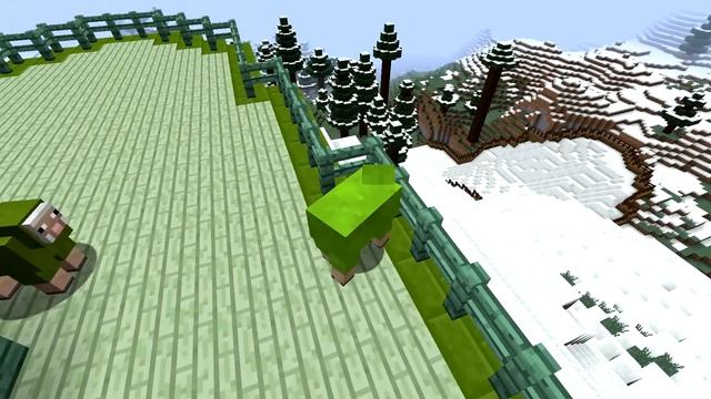 The Seasons portrayed by Minecraft Sheep смотреть онлайн