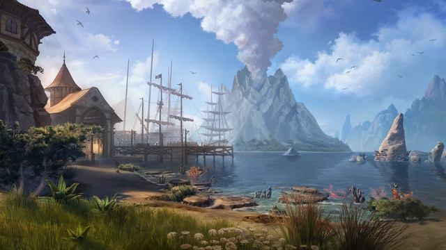 The Elder Scrolls Online: High Isle Ambient - Dawn at Castle Navire смотреть онлайн