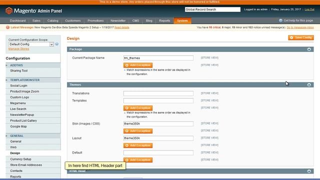 Magento. How To Disable The Demo Store Notice смотреть онлайн