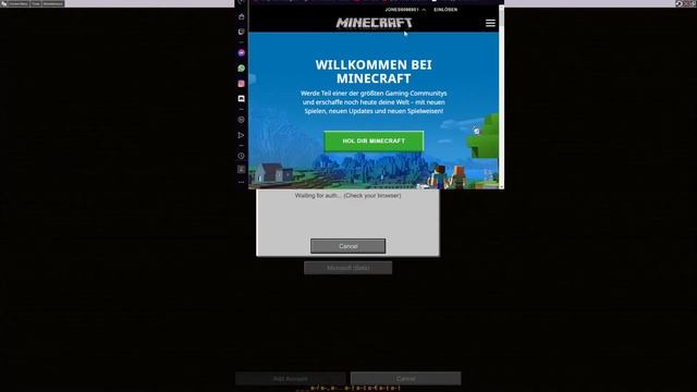 In Game Account Switcher I minecraft Account in Game switchen смотреть онлайн