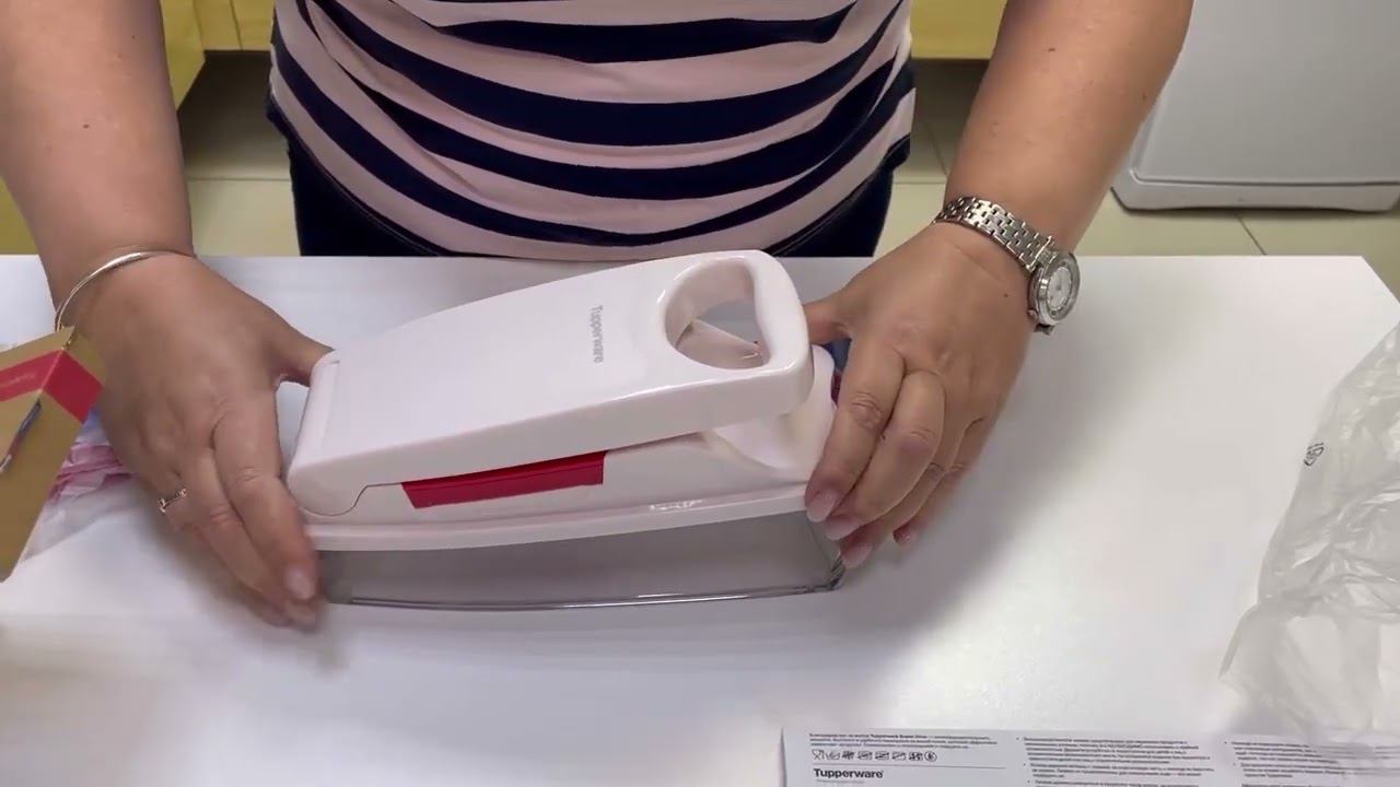 Овощерезка "Пресс-Компакт" Tupperware . Распаковка смотреть онлайн