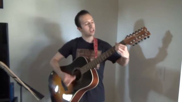 Virgil - 12 String Folk Psych Cover - Quoth the Raven "Nevermore" смотреть онлайн