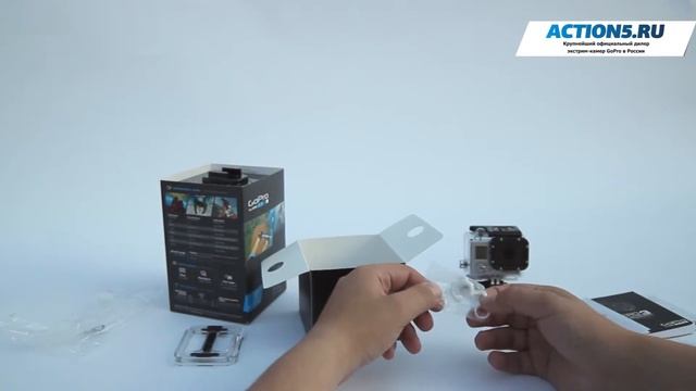 Распаковка камеры GoPro Hero 3 - что внутри?! смотреть онлайн