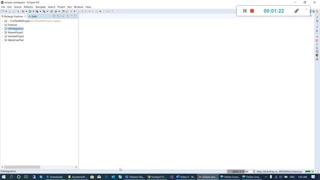 #9- SeleniumWebDriver- Github Integration with Maven Project смотреть онлайн