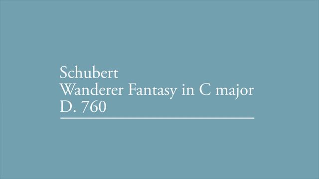 Schubert Wanderer Fantasy in C major D. 760 (Alfred Brendel)(1959) смотреть онлайн