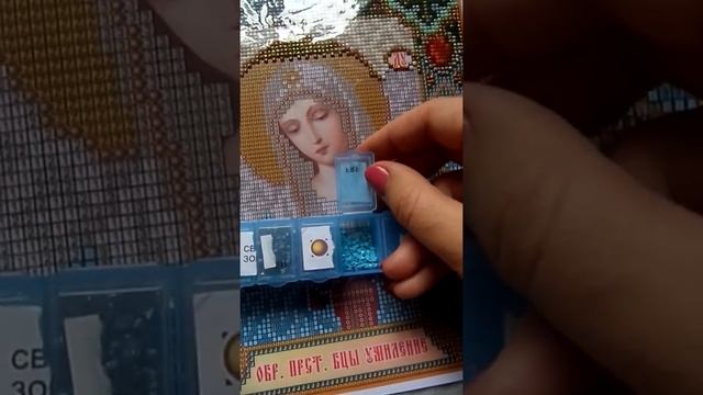 ОБЗОР НАБОРОВ ИКОН В АЛМАЗНОЙ ТЕХНИКЕ (рисование камнями) смотреть онлайн