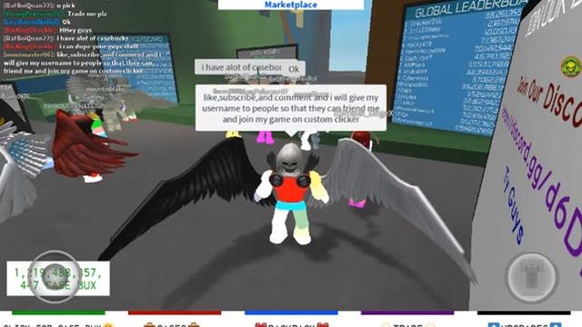 A roblox custom clicker robux dominus giveaway смотреть онлайн