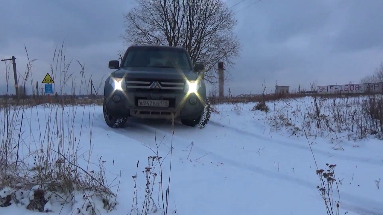 Mitsubishi Pajero 4 (2007 год) тест драйв: Плюсы и минусы смотреть онлайн