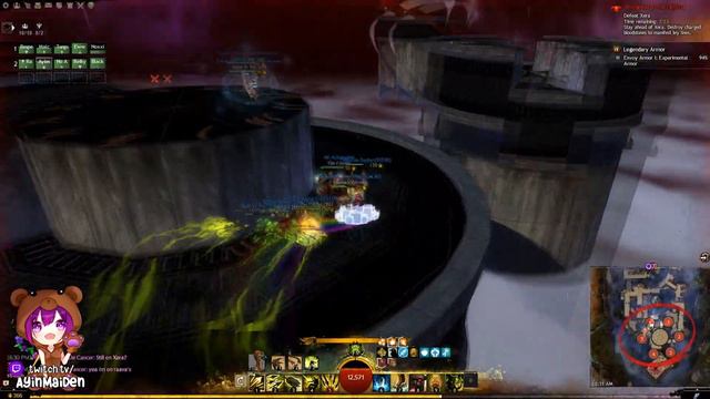 GW2 - Xera - Raid Wing 3 (Stronghold of the Faithful) смотреть онлайн