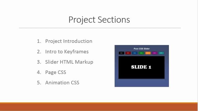 Learn how to make a pure CSS3 image Slider смотреть онлайн