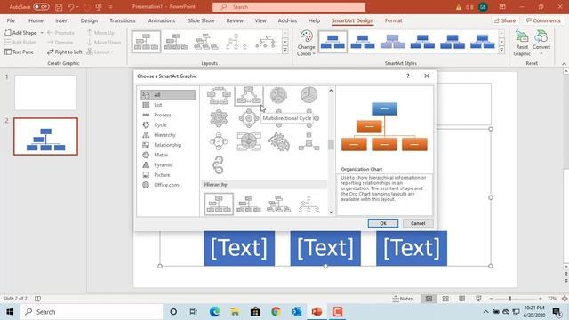 How to Add SmartArt Graphic to a Slide in Power Point - Office 365 смотреть онлайн