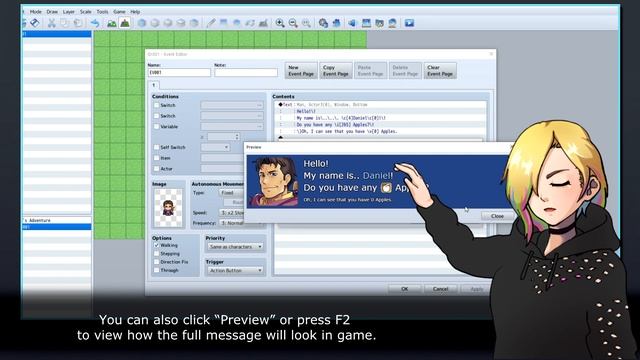 Message Commands, Show Choice and Scrolling Text // RPG Maker MZ In 100 Seconds смотреть онлайн