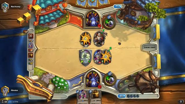 Akuma vs Machamp Hearthstone 01 14 2014 смотреть онлайн