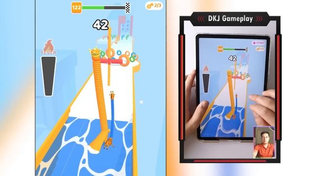 Satisfying Mobile Game: Number Leveling, Marble Run, Shortcut Run, Giant Rush, Tiny Run... смотреть онлайн