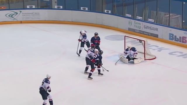 Видеообзор матча "Сокол" - ХК "Саров" смотреть онлайн