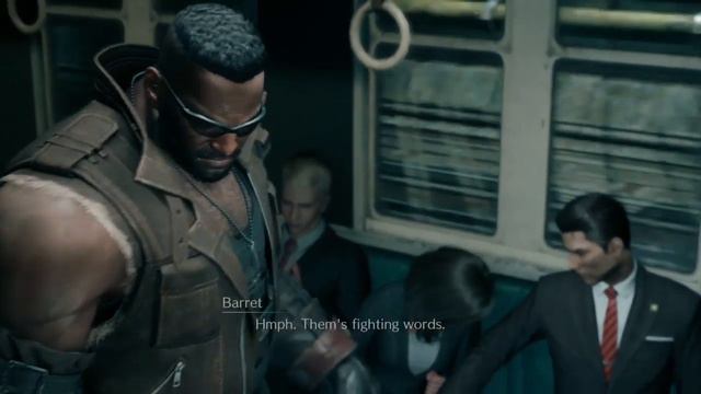 BARRET ARGUED WITH SHINRA EMPLOYEES! - FINAL FANTASY 7 REMAKE смотреть онлайн