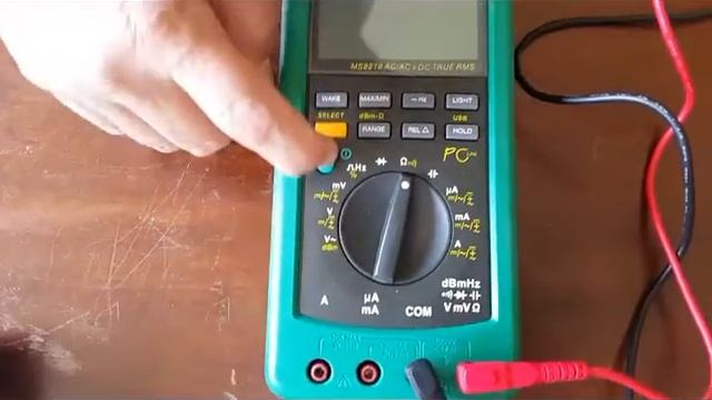 MS8218 Multimeter Test
