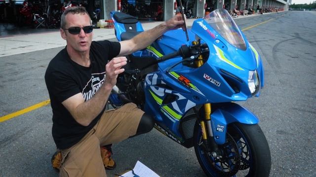 MOTOVUDU - Quick Start Guide For Setting Up The 2017 SUZUKI GSX-R1000R For The Track смотреть онлайн