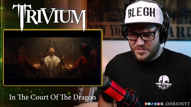 I'M REALLY TRYING!! | Trivium - In The Court Of The Dragon (REACTION) смотреть онлайн