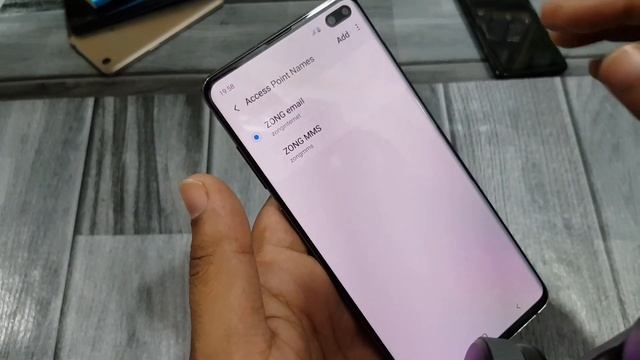 samsung Galaxy S10+ internet Settings смотреть онлайн