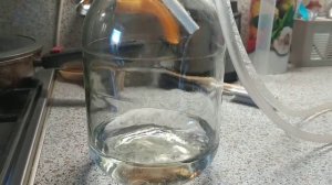 Дестилятор Алковар прогресс  в процессе перегонки .