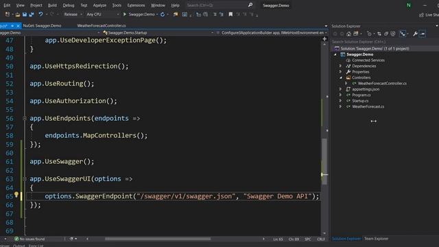 Swagger In ASP.Net Core (Using Swashbuckle.AspNetCore NuGet Package)