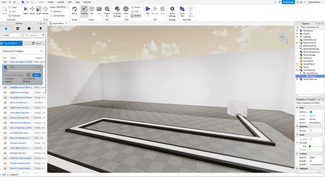 Как сделать музыка на фоне в Roblox Studio смотреть онлайн