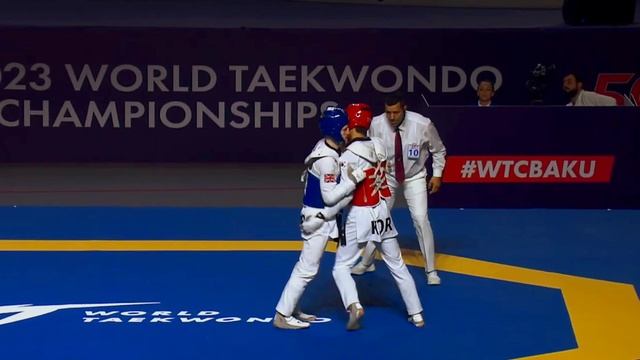 #319 M-68KG FINAlS BRADLY SINDEN (?) V/S HO-JUN JIN (?) || #worldtaekwondo #fight #taekwondo_on #tk смотреть онлайн