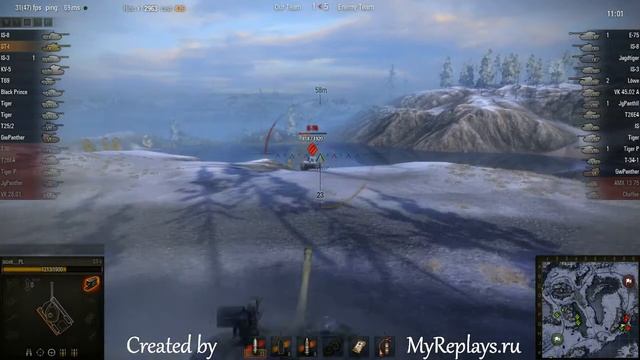 WOT: Arctic Region - ST-I - 3 frags - смотреть онлайн