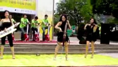 Корея. Необычный концерт-реклама. смотреть онлайн