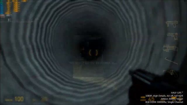 Half Life 2 with AMD 3000G + Vega 3 - 1080p - My Steam Retro Games Project смотреть онлайн