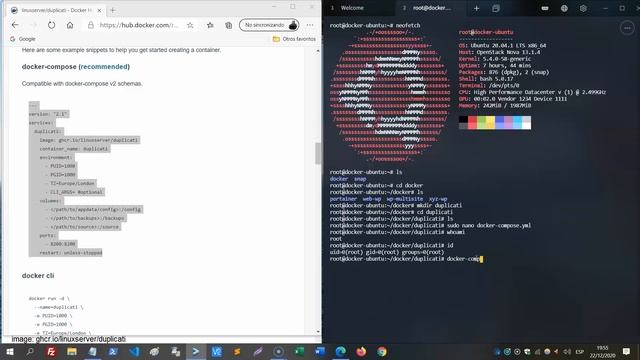 Cómo hacer copia de seguridad de tus contenedores con Duplicati en Docker смотреть онлайн