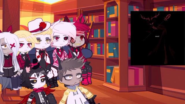 Hazbin Hotel React To Alastor || Gacha React