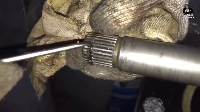 лёха меняем шрус на рено логан