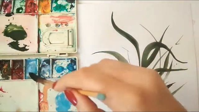 китайская живопись цветок смотреть онлайн
