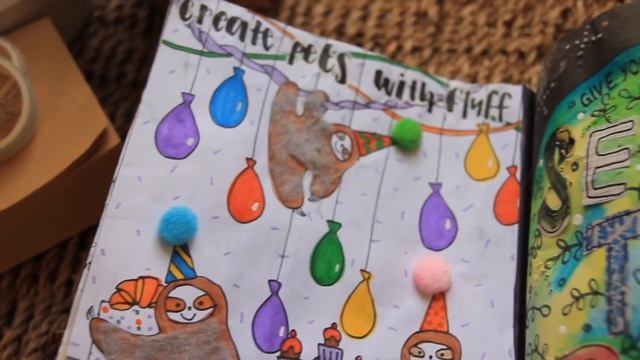 50 WAYS TO FILL YOUR ART JOURNAL // art supplies смотреть онлайн