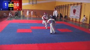 ТХЭКВОНДО дети 7 лет. Бой за золото