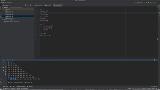 Уроки Python с нуля. Урок 5, Массивы, Списки смотреть онлайн